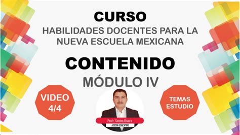 Curso Completo De Habilidades Docentes Para La Nueva Escuela Mexicana