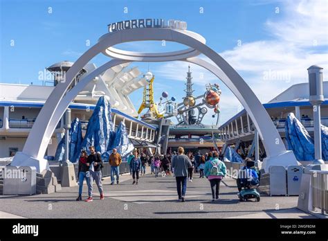 Entrance To Tomorrowland Magic Kingdom Walt Disney World Resort
