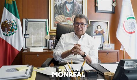 Versión Estenográfica Del Mensaje Del Senador Ricardo Monreal Ávila