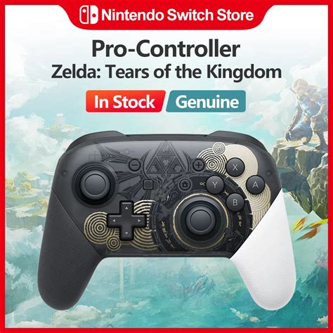 Nintendo Switch Pro Controller Legend Zelda Tears Of The Kingdom Limited Edition Accessories Nfc