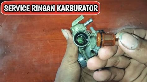 Cara Melepas Filter Bensin Karburator Motor Suprafit New Youtube