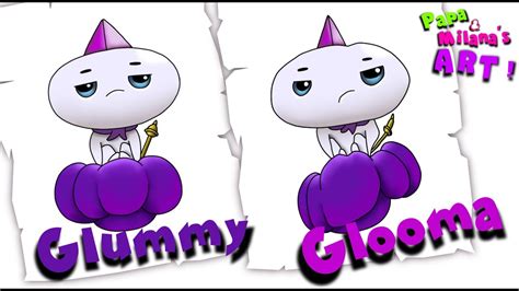 True And The Rainbow Kingdom How To Draw Glummy Glooma Easy Drawing