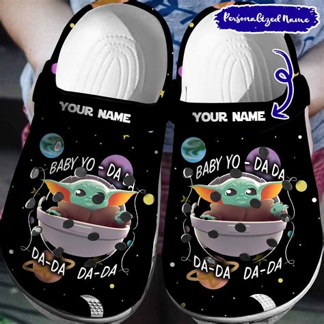 Personalized Baby Yoda Crocs 3D Clog Shoes Dream Art Europa