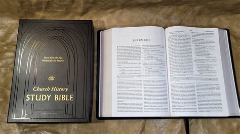 Esv Church History Study Bible Review Youtube