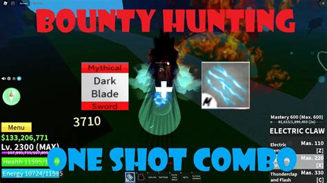 Dark Blade Electric Clawbounty Hunting Montage Blox Fruits