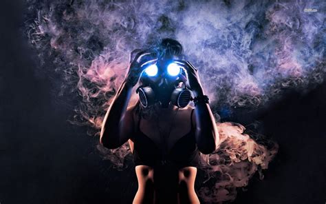 Hd Gas Mask Girl