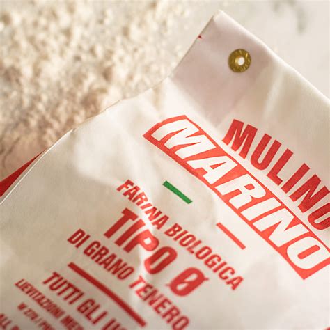 Farina Bio Di Grano Tenero Tipo Kg Mulino Marino