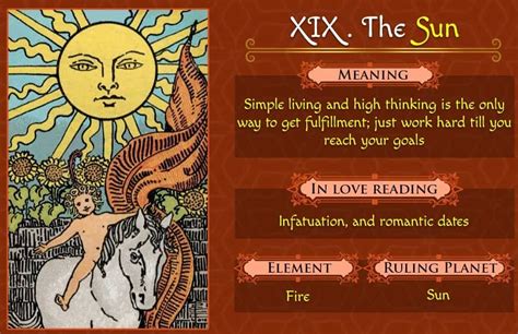 The Sun Tarot Card Meaning Health Ariel Worley