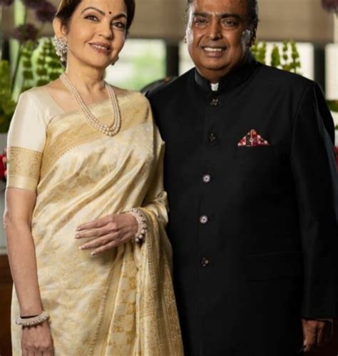 Mukesh & Nita Ambani at State Dinner in White House - India Whispers