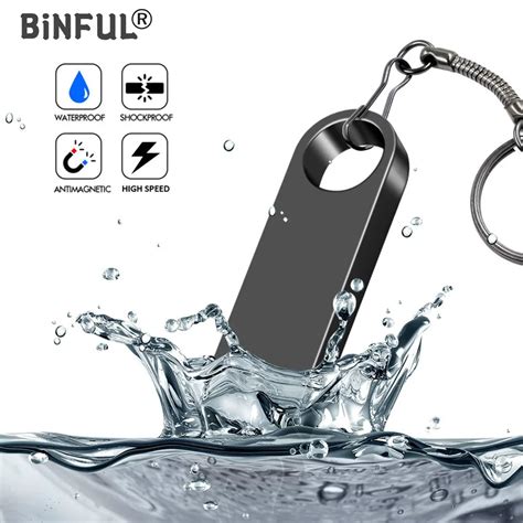 Binful Metal Waterproof Usb Flash Drive Gb Usb Music Pen Drive