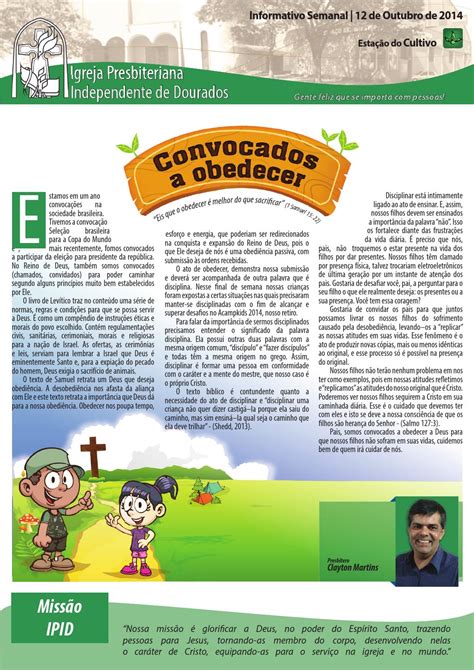 Boletim Informativo Do Dia 12 De Outubro By Ipi Dourados Issuu