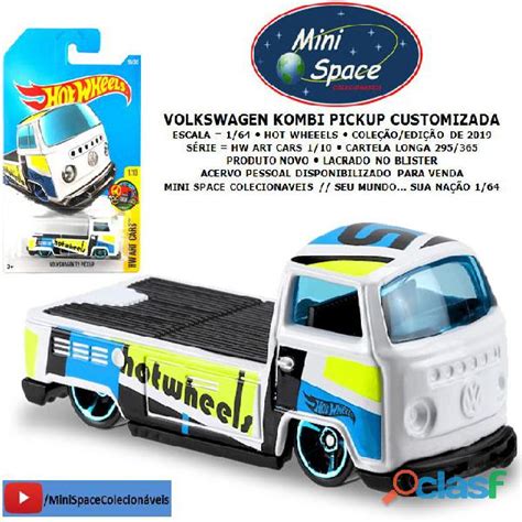 Hot Wheels Volkswagen T Kombi Pickup Customizada Em Belo Horizonte Clasf Lazer
