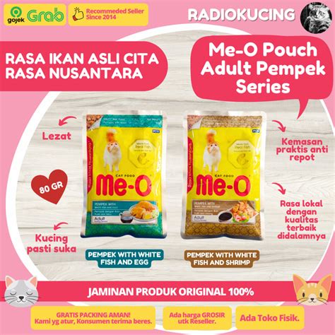 Jual Me O Meo Pouch Adult Pempek Series G Sachet Makanan Basah