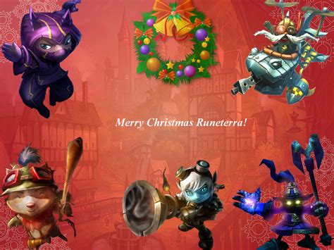 League Of Legends Wallpaper Some Holiday Themed League Of Legends