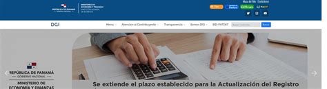 Dgi Ofrece Sitio Web Moderno Ministerio De Econom A Y Finanzas De Panam