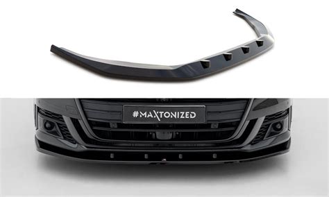 Front Splitter V 2 Audi S8 A8 S Line D5 Gloss Black Our Offer