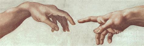 Creation Of Adam Michelangelo Hands