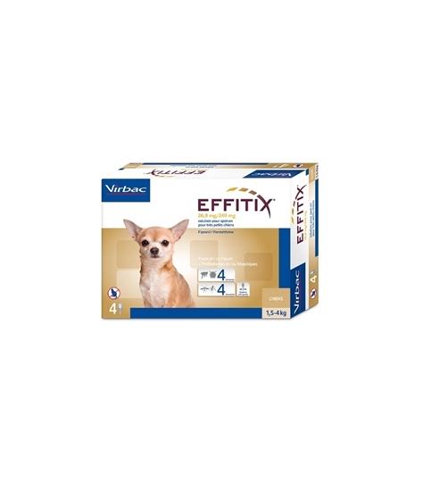 Effitix Pipette Antiparasitaire Pour Chien