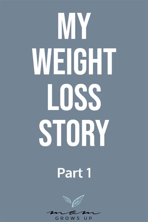 My Weight Loss Story Part 1 Artofit