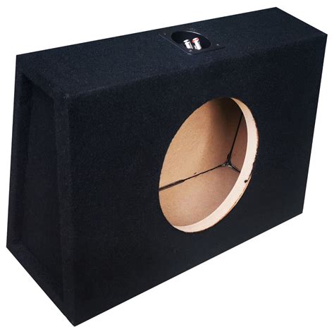 Heavy Duty Single Sealed 12 Subwoofer Enclosure Car Audio Speaker Box All Mdf Ebay