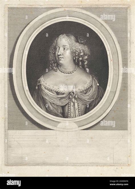 Portrait Of Maria Theresia Queen Of France Maria Theresia Queen Of