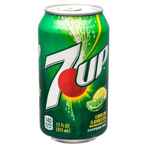 7 Up Lemon Lime Canned Soda 12 Oz 12 Pack