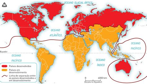 O Que É Paises Desenvolvidos - Países com diferentes níveis de desenvolvimento