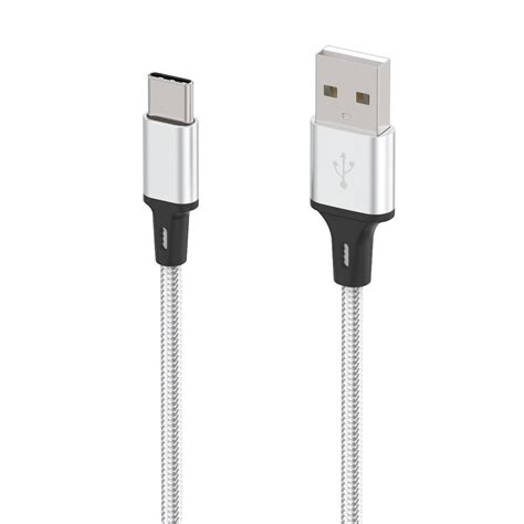 Usb A Naar Usb C Oplaad En Datakabel 1 Meter Zilver Lb113 All4gadgets