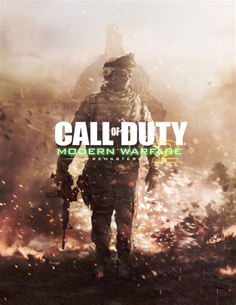 Cod Modern Warfare 2 Remastered Cover Art By Muusedesign On Deviantart