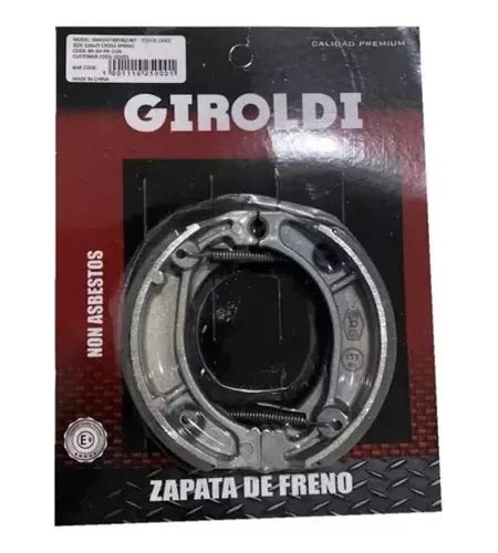 Zapata De Freno Resorte Cruzado 110 Biz Giroldi MercadoLibre