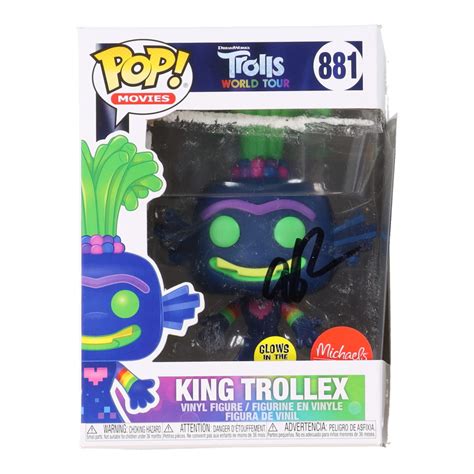 Anthony Ramos Signed "Trolls World Tour" #881 King Trollex Funko Pop ...