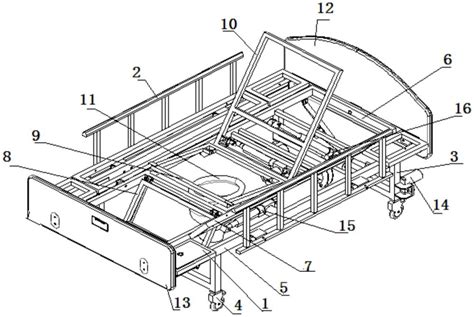 多功能护理床的制作方法