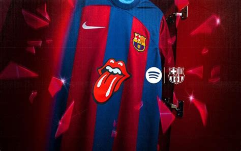 Why Barcelona’s jersey to feature Rolling Stones’ tongue and lips logo ...