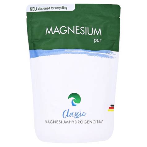 Magnesium Pur Granulat Classic G G Online Kaufen Docmorris