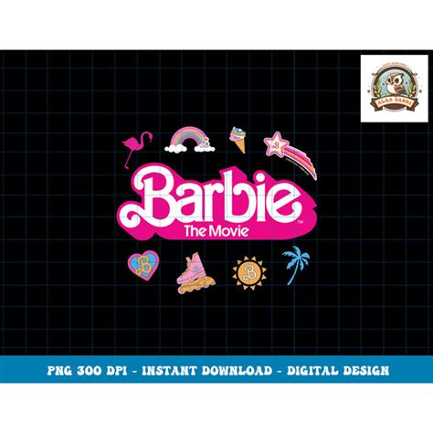 Barbie The Movie - Movie Logo Icons png, sublimation copy | Inspire Uplift