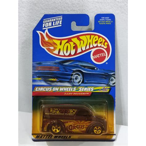 Hot Wheels Dairy Delivery Circus Blister Become Brown Shopee Malaysia