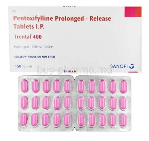 Pentoxifylline 400 Mg Tablets Packaging Type Bottles At Rs 80 Stripe