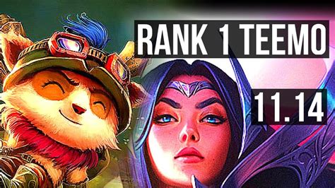 Teemo Vs Irelia Top Rank 1 Teemo 713 17m Mastery 400 Games