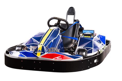 Blue Shock Race Electric Rental Go Kart