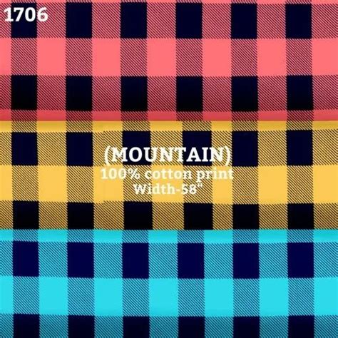 Kamlesh Textile Printed Mountain 100 Cotton Print Shirting Fabric Rs