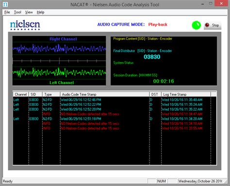 Nielsen Audio Code Analysis Tool Engineering Client Portal