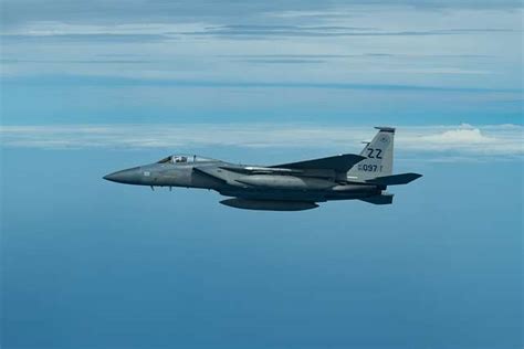 An F 15C Eagle From The 44th Fighter Squadron Flies NARA DVIDS