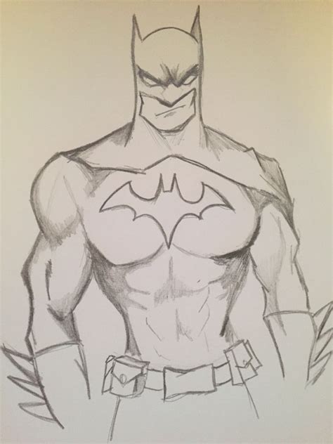 Batman Pencil Drawing At Explore Collection Of