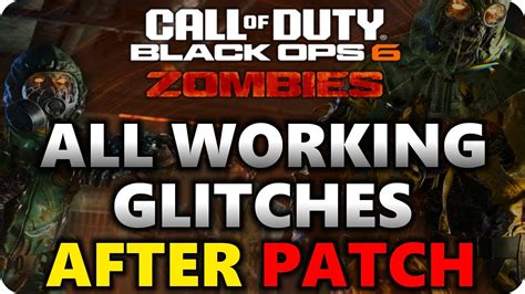 Bo Zombies Glitches All Working After Patch All Terminus Glitches