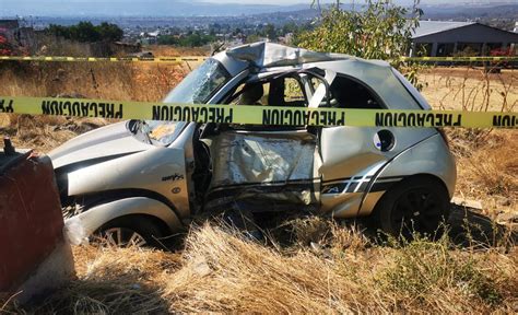 Muere Por Volcadura Y Choque En La Salida A Quiroga Morelia