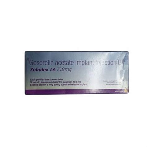 Goserelin Acetate Zoladex La 108 Mg Injection At Rs 21500piece In