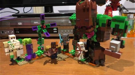 Building Minecraft Dungeons Jungle Abomination Lego Set Youtube