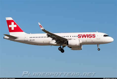 HB JDA Swiss Airbus A320 271N Photo By Pascal Weste ID 1089147