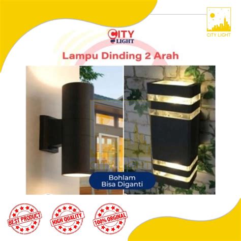 Jual LAMPU DINDING LAMPU PILAR WALL LAMP KOTAK LED OUTDOOR