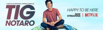 Tig Notaro: Happy To Be Here : Extra Large TV Poster Image - IMP Awards